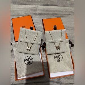 BNIB Hermès Pop H necklace